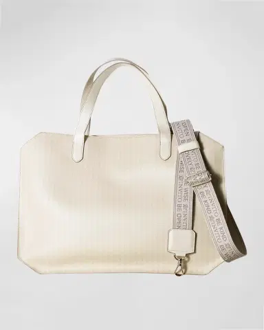 Bell'INVITO Ivory Tote | Thumbnail 3 Bell'INVITO Ivory Tote | Thumbnail 3