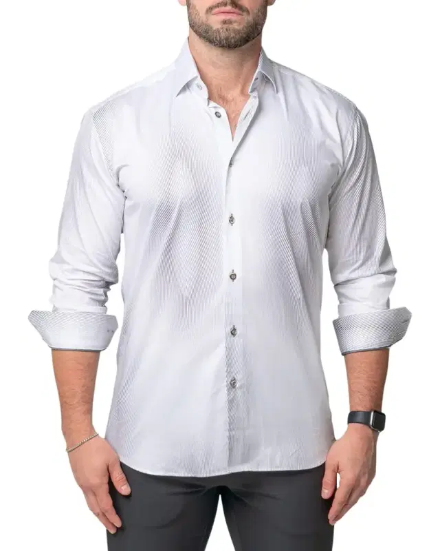 Men's Fibonacci Singlularity Sport Shirt