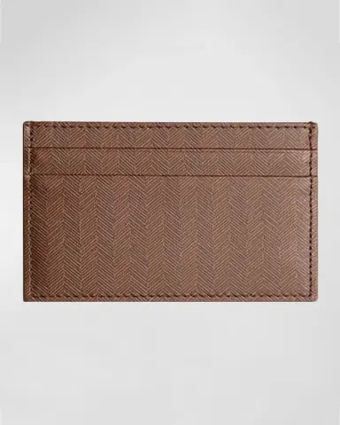 Bell'INVITO Chevron Leather Credit Card Case | Thumbnail 3