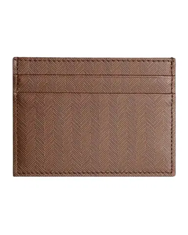 Bell'INVITO Chevron Leather Credit Card Case | Thumbnail 1