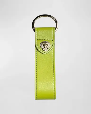 Bell'INVITO Leather Logo Keychain | Thumbnail 3