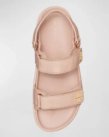 Tory Burch Kira Leather Dual-Band Sport Sandals | Thumbnail 9