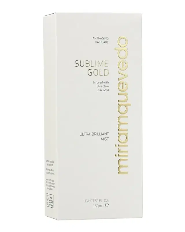 Miriam Quevedo Sublime Gold Ultra-Brilliant Mist, 5 oz./150mL