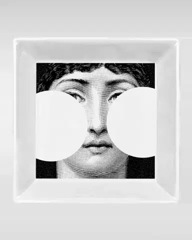 FORNASETTI Square Plate 20 x 20cm - Tema E Variazioni N.149 | Thumbnail 2