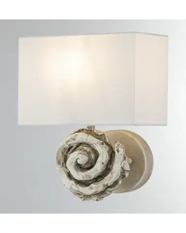 Lucas McKearn Swirl Large Sconce in Bone | Thumbnail 2