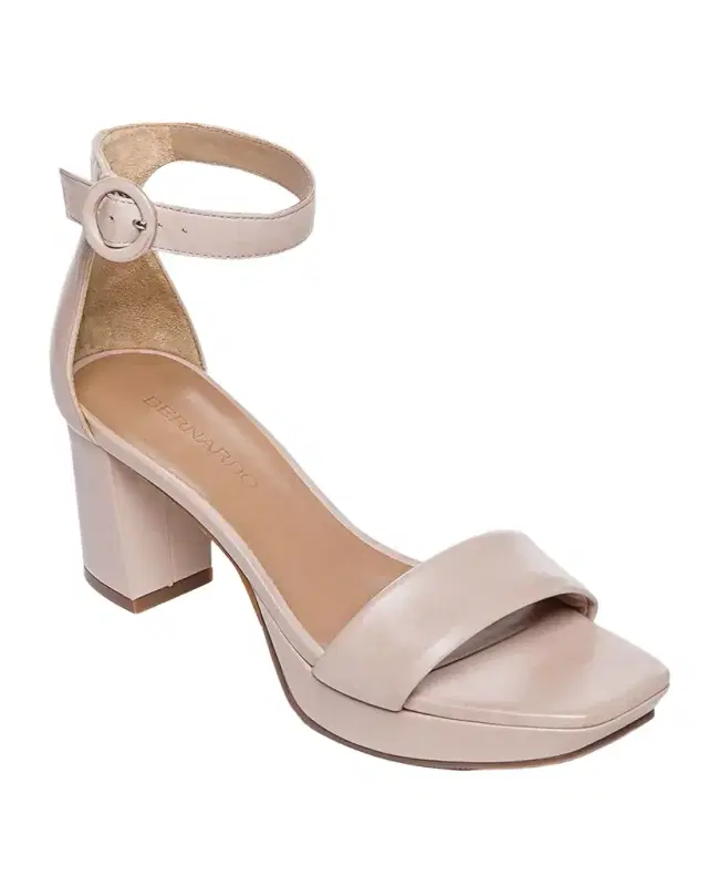 Carla Leather Ankle-Strap Sandals