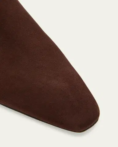 Manolo Blahnik Tolarc Suede Zip Ankle Booties | Thumbnail 14 Manolo Blahnik Tolarc Suede Zip Ankle Booties | Thumbnail 14