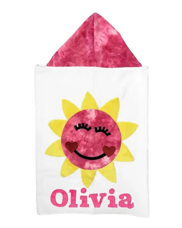 Boogie Baby Sweet Sunshine Personalized Hooded Towel