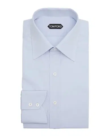 Tom Ford Men's Cotton Dress Shirt | Thumbnail 1 Tom Ford Men's Cotton Dress Shirt | Thumbnail 1