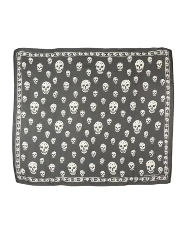 Alexander McQueen Skull Wool Scarf | Thumbnail 1 Alexander McQueen Skull Wool Scarf | Thumbnail 1