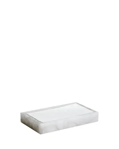 Labrazel Alisa Alabaster Towel Tray | Thumbnail 1