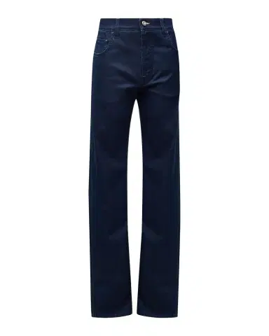 Stefano Ricci Men's Straight-Fit Dark Wash Jeans | Thumbnail 1