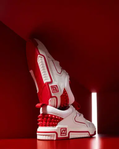 Christian Louboutin Men's Astroloubi Spikes Fashion Sneakers | Thumbnail 4 Christian Louboutin Men's Astroloubi Spikes Fashion Sneakers | Thumbnail 4