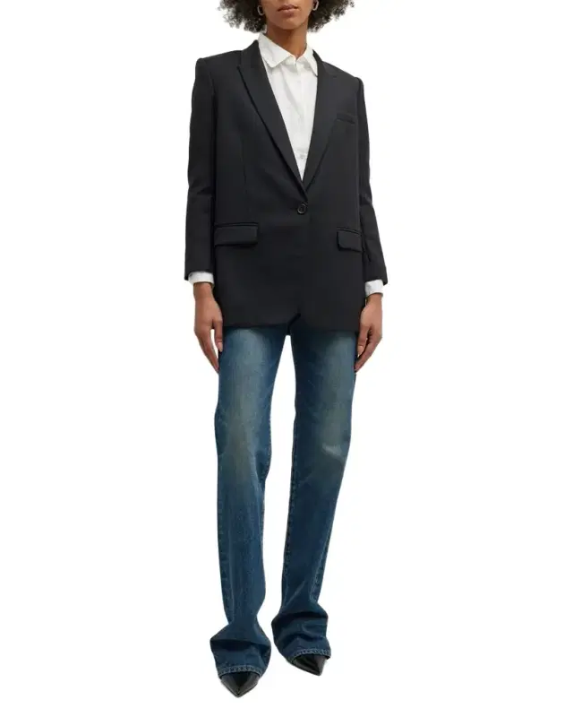 Diane Single-Breasted Blazer Jacket