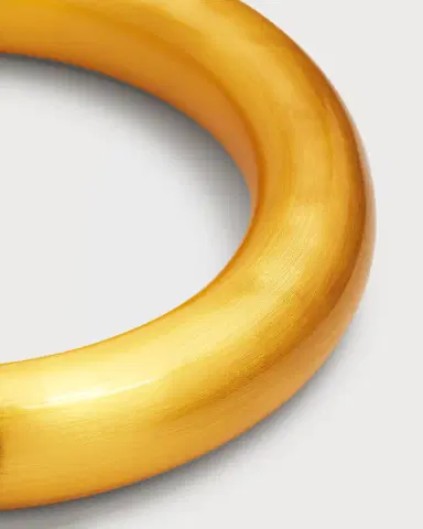 NEST Jewelry 24K Gold-Plated Bangle Bracelet | Thumbnail 2