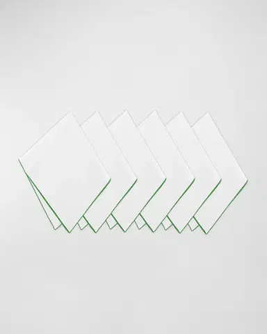 Home Treasures Aiden Linen Dinner Napkins, Set of 6 | Thumbnail 2 Home Treasures Aiden Linen Dinner Napkins, Set of 6 | Thumbnail 2