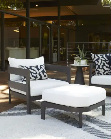 Neiman Marcus Capri Lounge Chair | Thumbnail 2