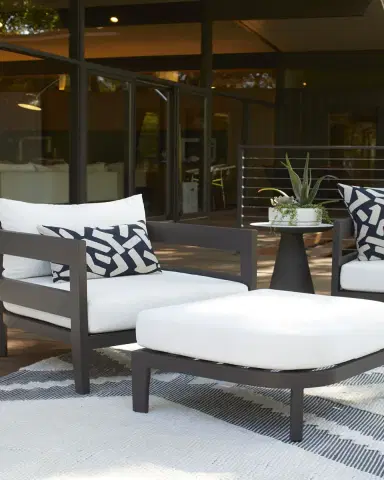 Neiman Marcus Capri Lounge Chair | Thumbnail 4