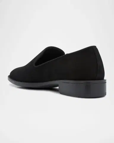 Giuseppe Zanotti Men 's Sorrento 15 Suede Loafers | Thumbnail 3