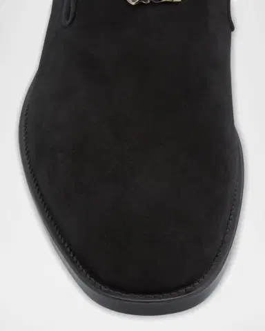 Giuseppe Zanotti Men 's Sorrento 15 Suede Loafers | Thumbnail 5