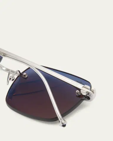 Cartier Men's Rimless Rectangle Metal Sunglasses | Thumbnail 5 Cartier Men's Rimless Rectangle Metal Sunglasses | Thumbnail 5