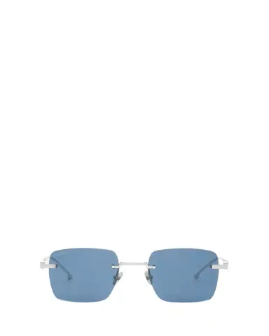 Cartier Men's Rimless Rectangle Metal Sunglasses | Thumbnail 1 Cartier Men's Rimless Rectangle Metal Sunglasses | Thumbnail 1