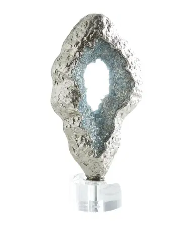 John-Richard Collection Fluctuating Blue Geode Sculpture | Thumbnail 1 John-Richard Collection Fluctuating Blue Geode Sculpture | Thumbnail 1
