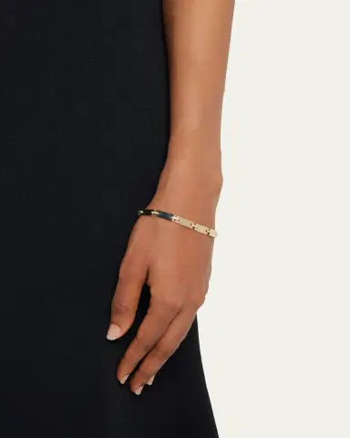 Lana 14K Gold Flawless Tag Link Bracelet | Thumbnail 2