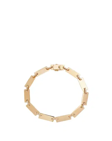 Lana 14K Gold Flawless Tag Link Bracelet | Thumbnail 1