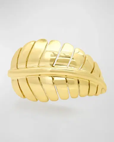 Jennifer Meyer Small Leaf Ring | Thumbnail 3