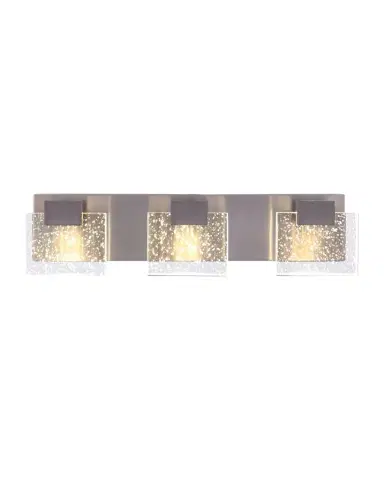 Ellington Alamere 3-Light LED Vanity - Brushed Nickel | Thumbnail 1 Ellington Alamere 3-Light LED Vanity - Brushed Nickel | Thumbnail 1