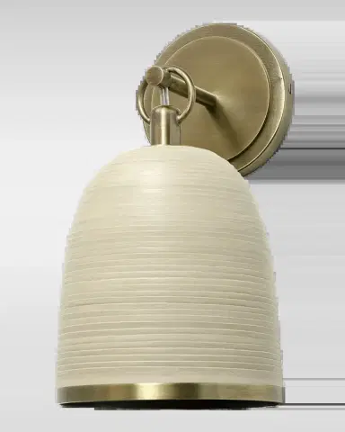 Palecek Rivoli Leather Sconce | Thumbnail 2 Palecek Rivoli Leather Sconce | Thumbnail 2