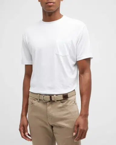Peter Millar Men's Seaside Summer Pocket T-Shirt | Thumbnail 3 Peter Millar Men's Seaside Summer Pocket T-Shirt | Thumbnail 3