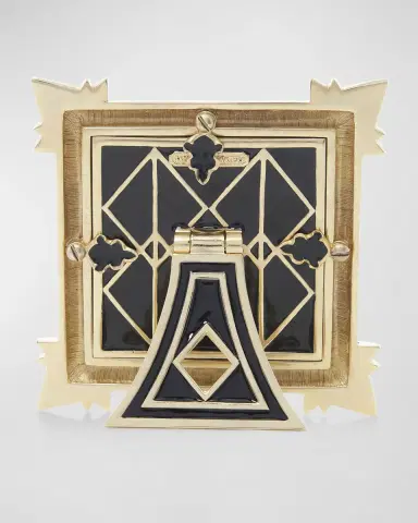 Jay Strongwater Art Deco Frame | Thumbnail 3