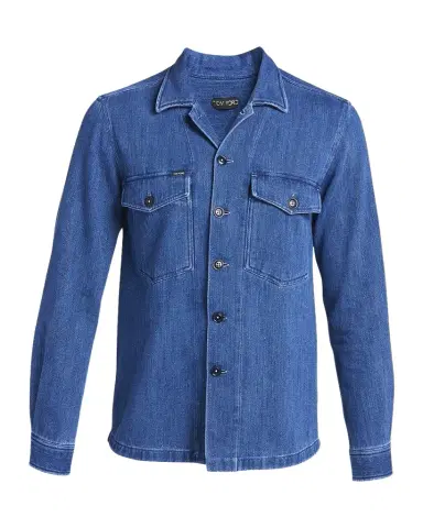 Tom Ford Men's Denim Overshirt | Thumbnail 1 Tom Ford Men's Denim Overshirt | Thumbnail 1