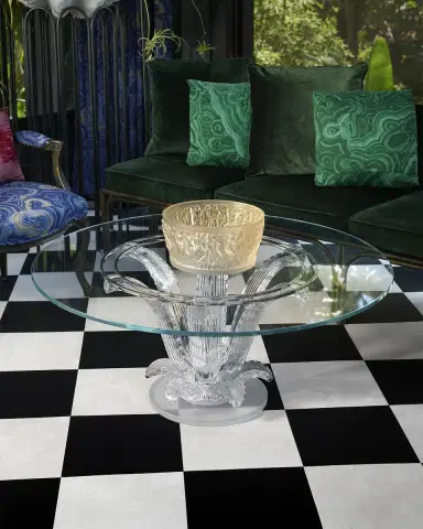 Lalique Bacchantes Bowl, Gold Luster | Thumbnail 2
