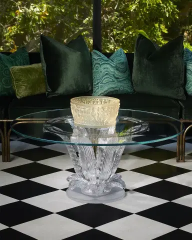Lalique Bacchantes Bowl, Gold Luster | Thumbnail 3