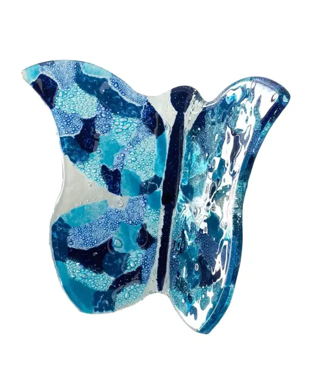Global Views Large Glass Butterfly