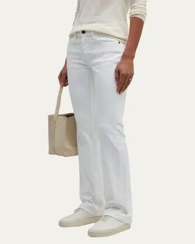 Lafayette 148 New York Kick Flare Mercer Jean | Thumbnail 4 Lafayette 148 New York Kick Flare Mercer Jean | Thumbnail 4