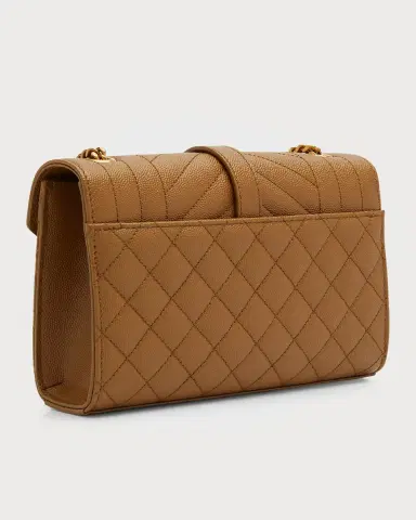 Saint Laurent Envelope Triquilt Small YSL Crossbody Bag in Grained Leather | Thumbnail 5 Saint Laurent Envelope Triquilt Small YSL Crossbody Bag in Grained Leather | Thumbnail 5