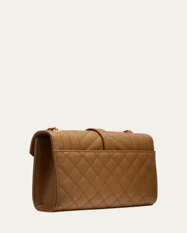 Saint Laurent Envelope Triquilt Small YSL Crossbody Bag in Grained Leather | Thumbnail 10 Saint Laurent Envelope Triquilt Small YSL Crossbody Bag in Grained Leather | Thumbnail 10