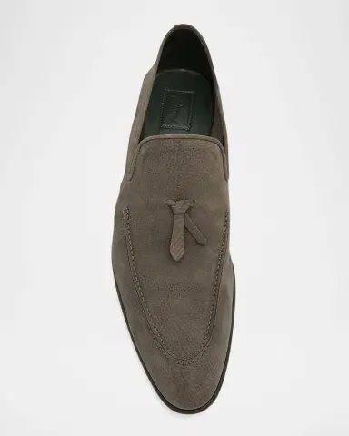 Brioni Men's Lukas Nubuck Leather Loafers | Thumbnail 5 Brioni Men's Lukas Nubuck Leather Loafers | Thumbnail 5