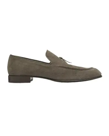 Brioni Men's Lukas Nubuck Leather Loafers | Thumbnail 1 Brioni Men's Lukas Nubuck Leather Loafers | Thumbnail 1