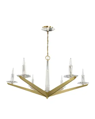John-Richard Collection Antares 6-Light Chandelier, Large | Thumbnail 2