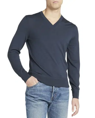 Tom Ford Men's Merino Wool V-Neck Sweater | Thumbnail 1