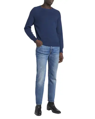 Tom Ford Men's Wool Crewneck Sweater | Thumbnail 1 Tom Ford Men's Wool Crewneck Sweater | Thumbnail 1