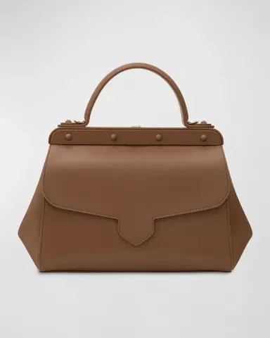 Franzi Margherita Medium Leather Top-Handle Bag | Thumbnail 4