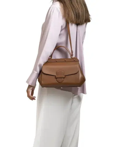 Franzi Margherita Medium Leather Top-Handle Bag | Thumbnail 1