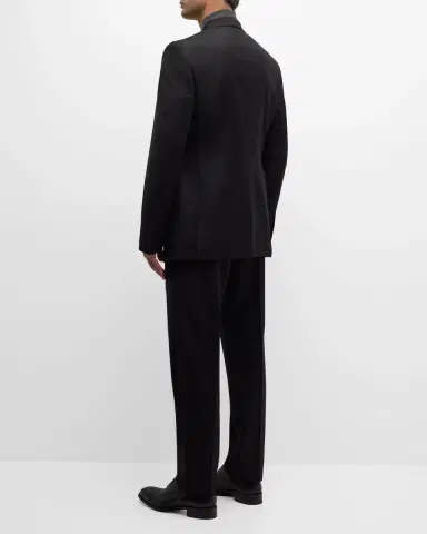 TOM FORD Men's Wool-Silk Master Twill Suit | Thumbnail 2