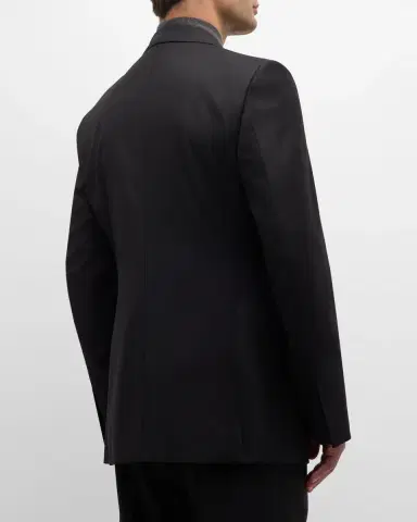 TOM FORD Men's Wool-Silk Master Twill Suit | Thumbnail 4